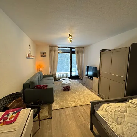 Maja Unmittelbar An Der Skipiste